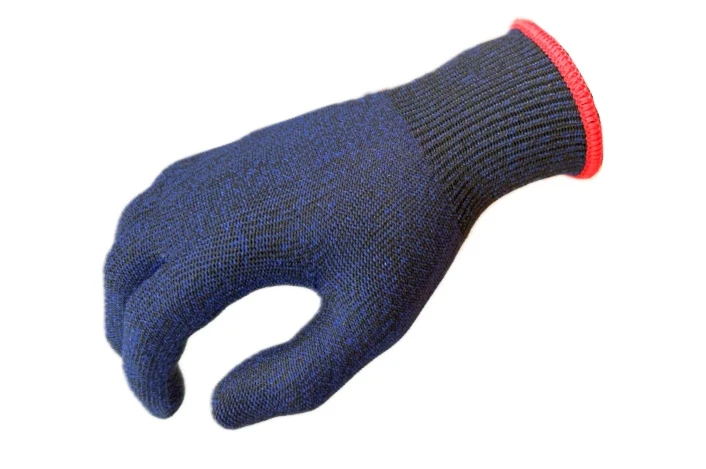 Blue HPPE roping glove Blue HPPE roping glove